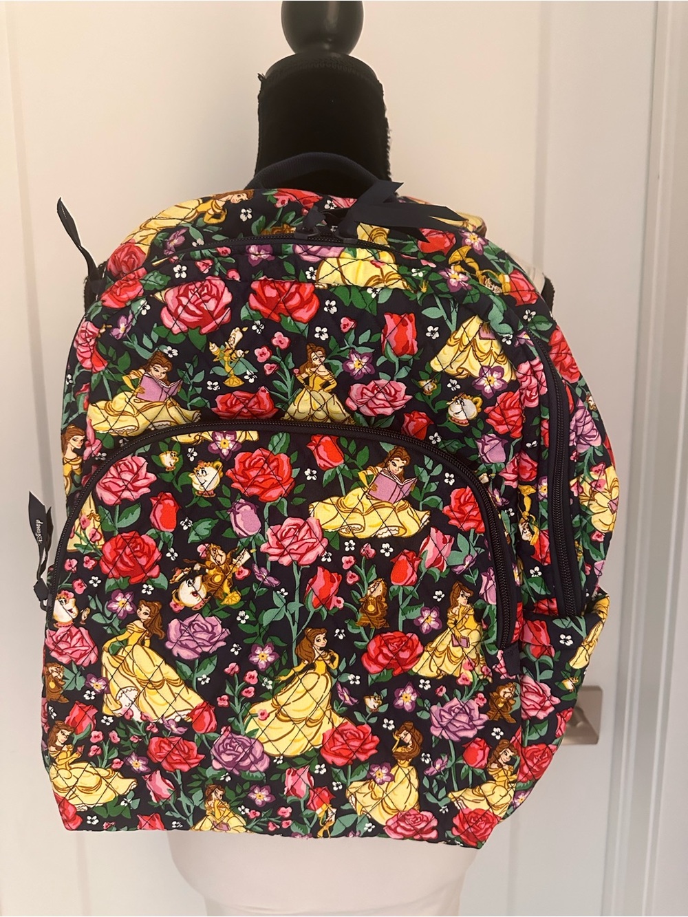 Vera Bradley Limited Edition Disney’s Belle Large Backpack NWT